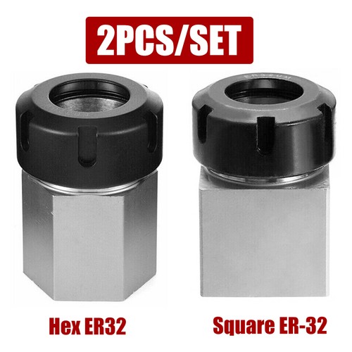 Square hex er32 collet - hex,