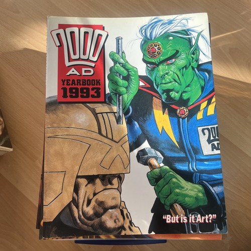 2000ad judge dredd yearbook - dredd,