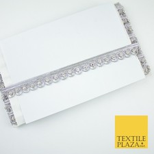 Silver Corded Loop Stone