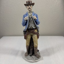 Vtg PORCELAIN GUN FIGHTER
