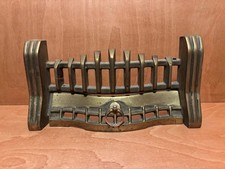 Antique Brass Fire Grate Cast