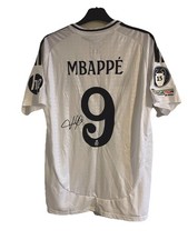 Mbappe Signed Real Madrid Football Shirt No COA