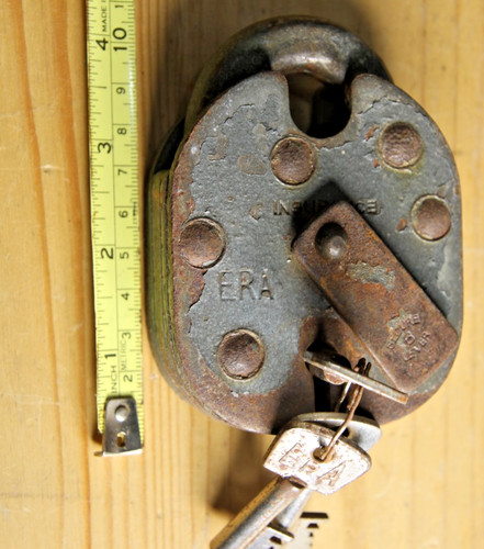 Era big heavy duty padlock - big, 6
