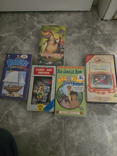 Vintage kids animated vhs - animated,