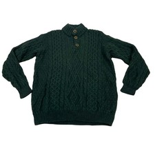 VINTAGE Wool Aran Jumper GL