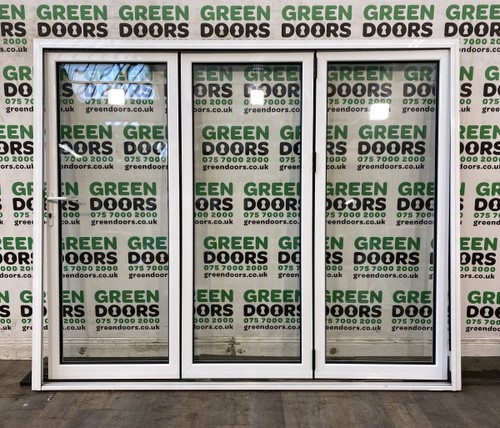 Aluminium folding white - aluminium, bi-folding