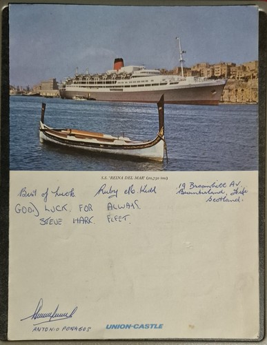 Union castle south africa - africa, ss