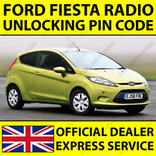 ✅FORD FIESTA RADIO UNLOCKING
