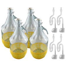 5L glass demjohns/carboys WITH
