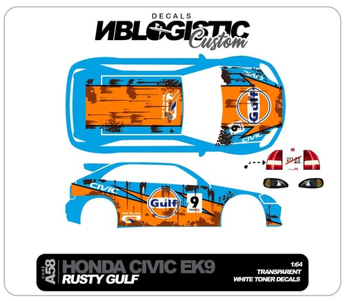 Honda ek9 racing - racing, universal