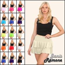 Womens Frill Rara Skirt Plain