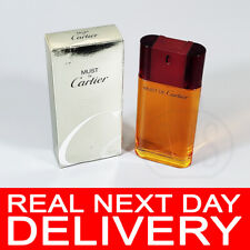 CARTIER MUST DE CARTIER Eau de Toilette 100ml *** VINTAGE 1981 *** VERY RARE!