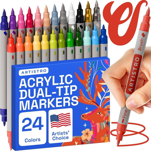 Artistro acrylic paint pens - acrylic,
