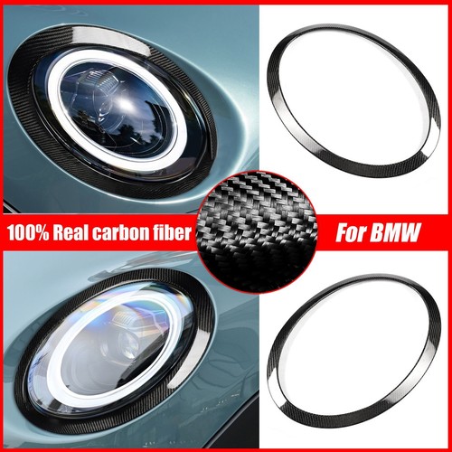 Carbon fiber front headlight - carbon,