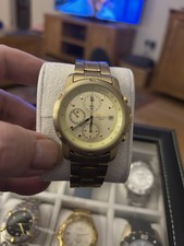 Seiko Gold-Plated chronograph watch in very good condition 