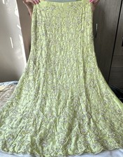 Brand new Indian Bridal Pastel Green Lengha  For Mehndi And Weddings.