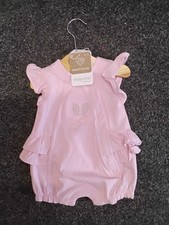 SALE NEW MAYORAL BABY GIRLS PINK ROMPER STYLE 1706 SIZE 2-4 MONTHS 6-9 MONTHS