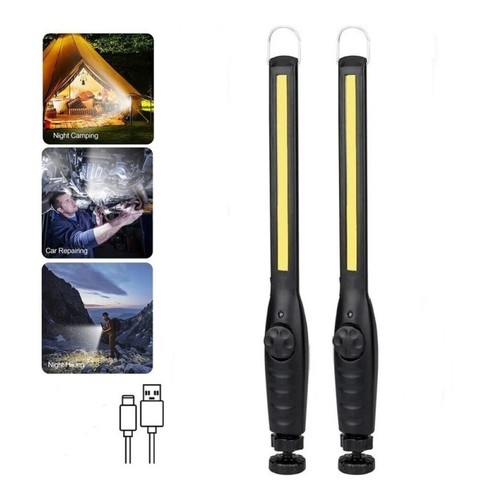 2pcs portable cob led work - 2pcs,
