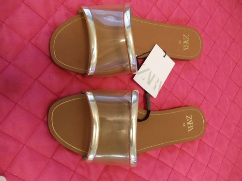 Zara clear golden - clear, w/golden