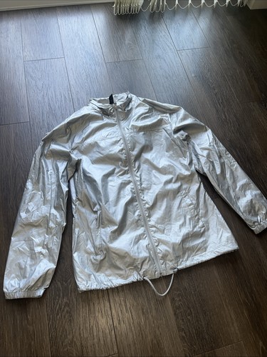 Women silver raincoat - women’s,
