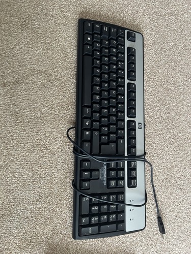 Wired keyboard qwerty - hp,