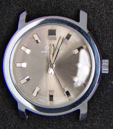 Oris grey dial men hand - grey, men's