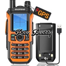 Baofeng UV-21 Pro V2 GPS Walkie Talkie Tri Band Type-C Long Range Two Way Radio