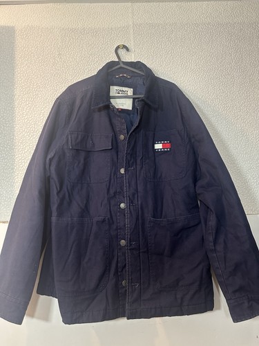 Tommy jeans jacket mens navy - jeans, l
