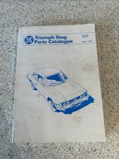 Triumph Stag Parts Catalogue