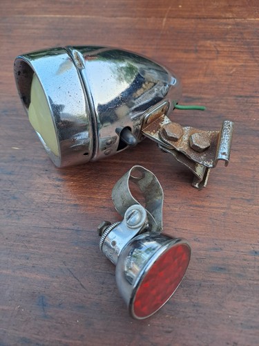 Classic bicycle lights - bicycle, front