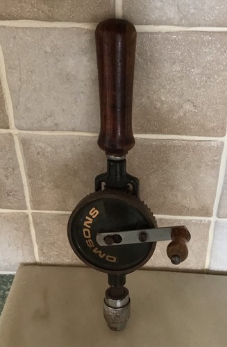 Omsons vintage hand - hand, drill
