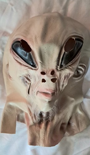 Alien mask latex adults - alien,