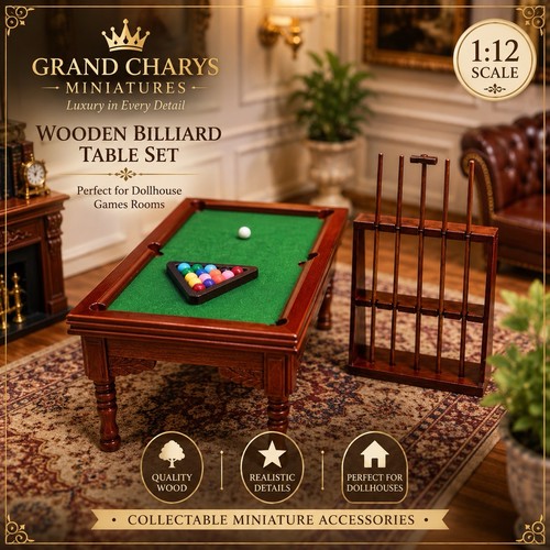 Scale wooden pool - scale, table