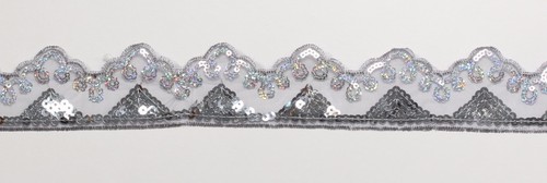 Triangle sequins lace - ,