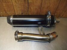 Yamaha FZ1-S Fazer 3C3H 2008 (2007-15) SP Engineering Slip-on And Link VGC #256