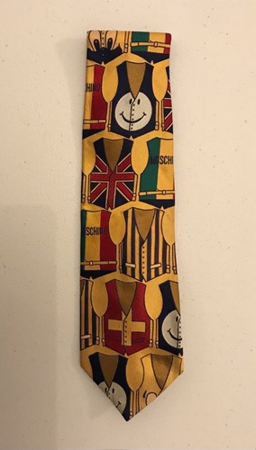 Moschino tie rare silk - moschino,,