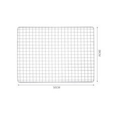 Stainless Steel Mesh BBQ Grill Grate Grid Wire Rack Cooking Replacement Net UK