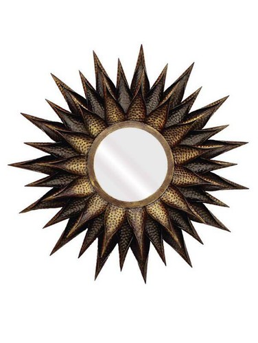 Metal hammered design - design, large