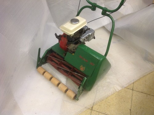 Vintage lawnmower atco delux - vintage,