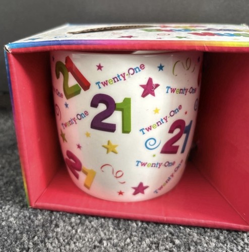 21st birthday decorated - "21",