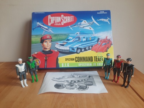 Captain scarlet boxed spectrum - boxed,