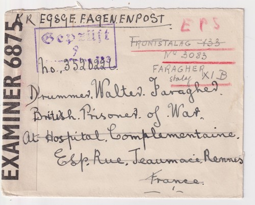 Ww2 frontstalag rennes france - ww2,