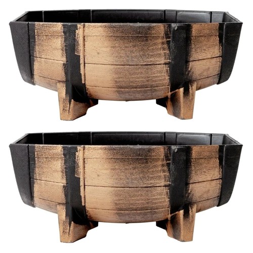 2pk garden half - half, barrel