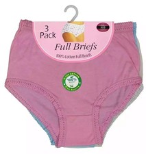 6 Pair Ladies Full Mama Briefs