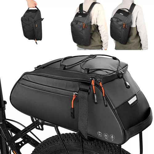 New bike seat - new, bags
