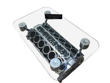 V12 engine block - block, coffee