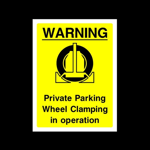Private parking clamping - parking,