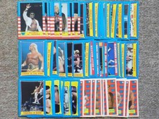WWF TOPPS 1987 WRESTLING TRADING CARDS WRESTLEMANIA III WWE HULK HOGAN
