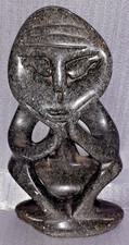 African Abstract Carved