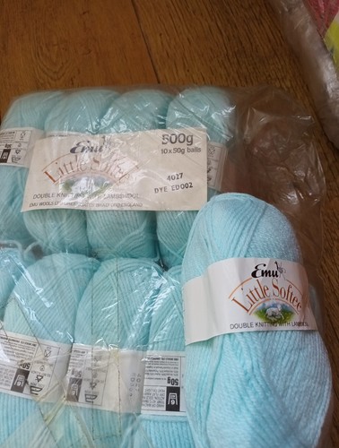 Knitting wool emu 10x50g - wool,